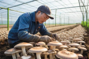 大棚香菇种植技术教程,香菇大棚基地 专业种植大棚香菇