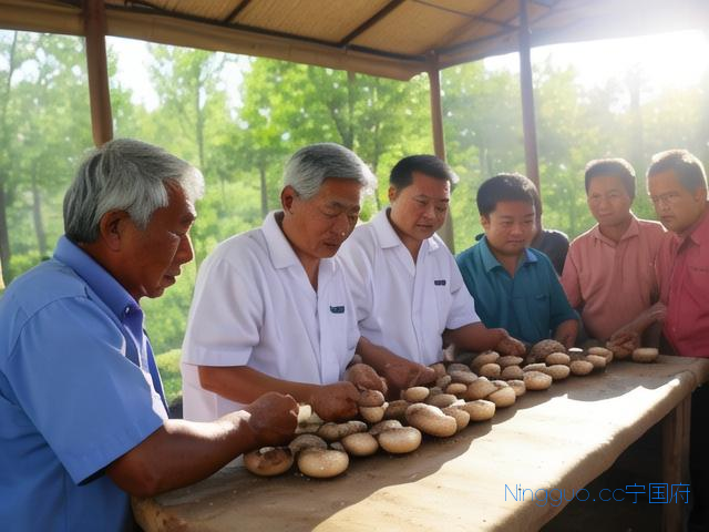 香菇种植技术培训照片,香菇种植技术培训照片高清