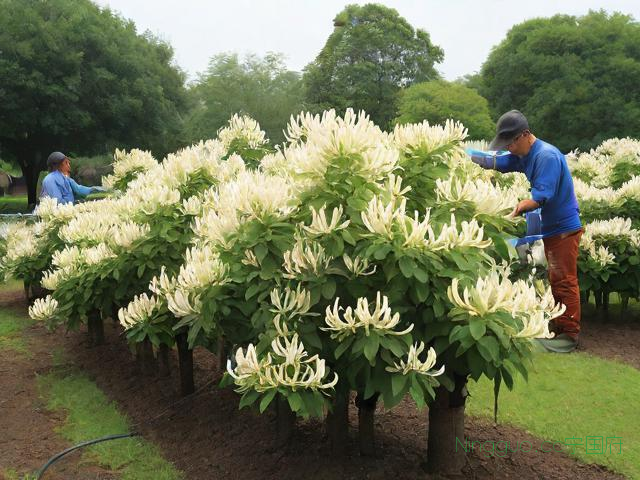 金银花树苗价格金银花种植技术,金银花树苗图片大全