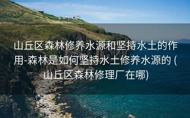 山丘区森林修养水源和坚持水土的作用-森林是如何坚持水土修养水源的 (山丘区森林修理厂在哪)