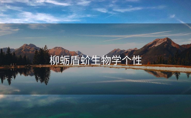 柳蛎盾蚧生物学个性