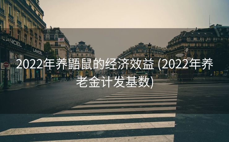 2022年养鼯鼠的经济效益 (2022年养老金计发基数)
