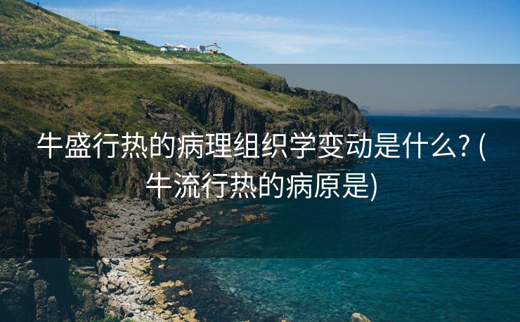 牛盛行热的病理组织学变动是什么? (牛流行热的病原是)