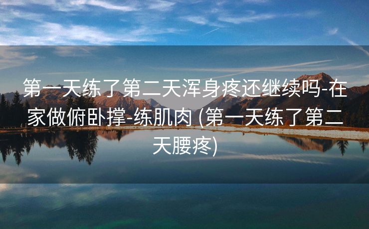 第一天练了第二天浑身疼还继续吗-在家做俯卧撑-练肌肉 (第一天练了第二天腰疼)