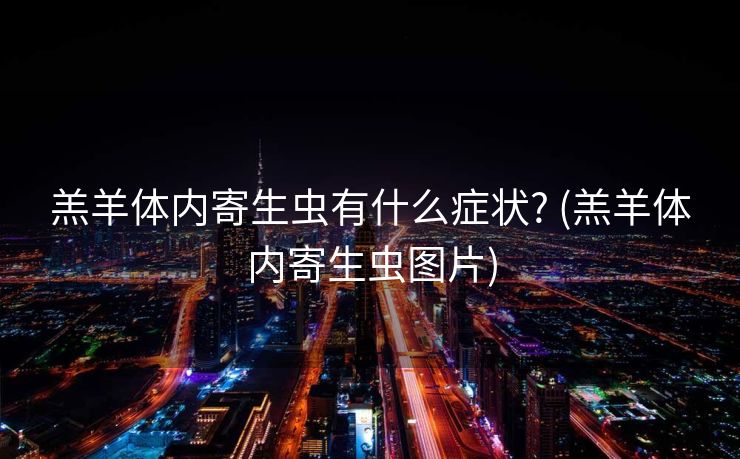 羔羊体内寄生虫有什么症状? (羔羊体内寄生虫图片)